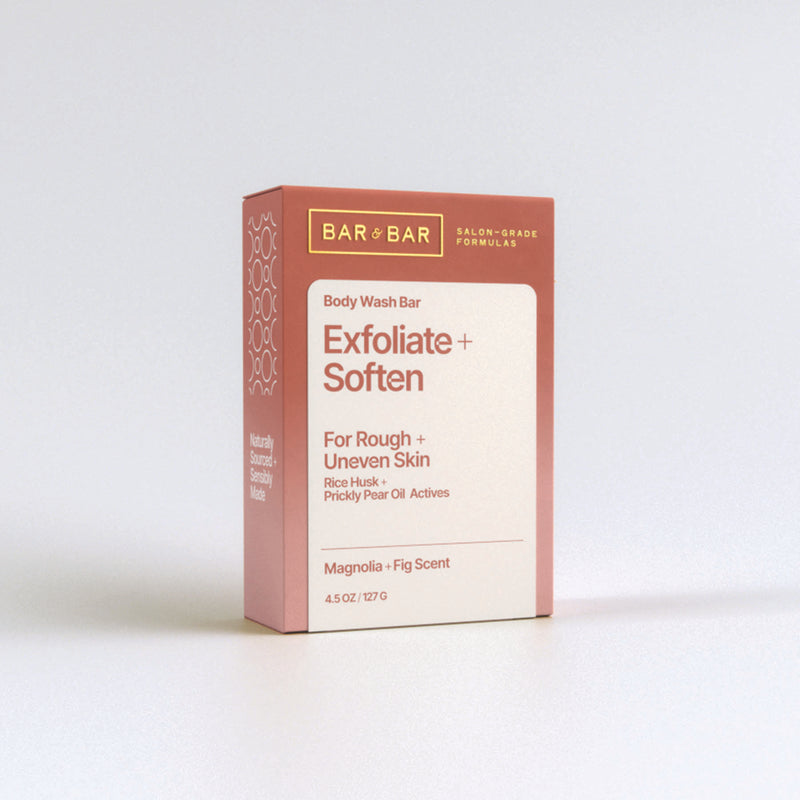 Exfoliate + Soften Body Wash Bar