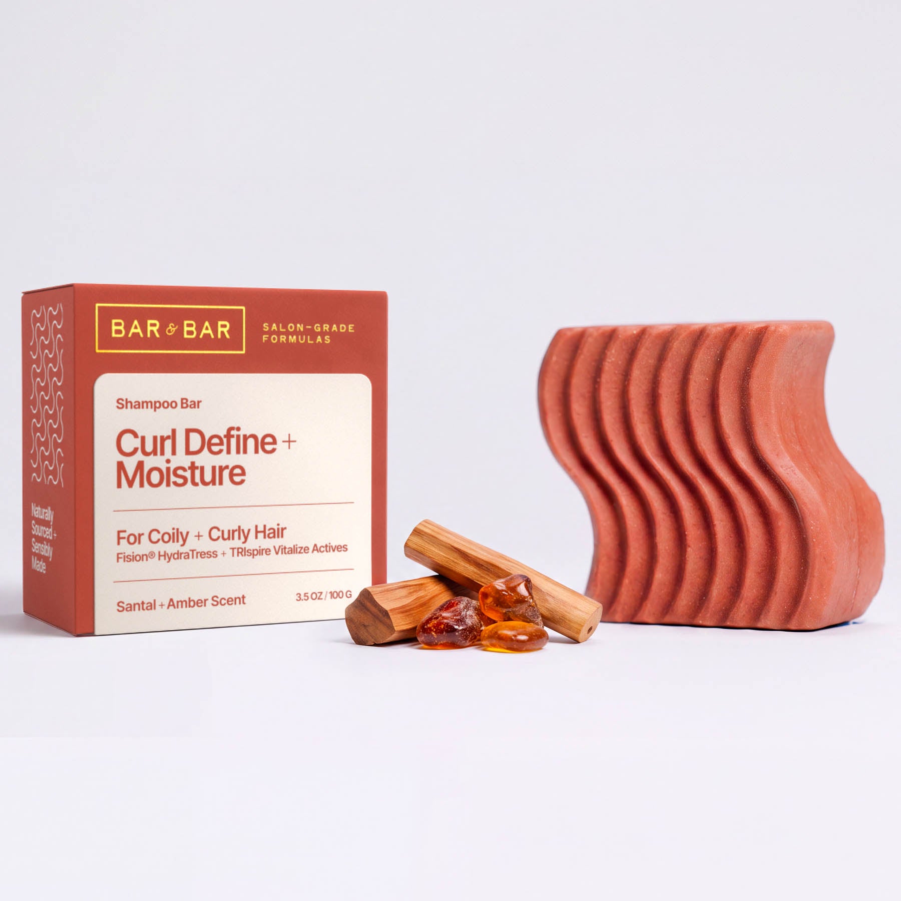 Curl Define + Moisture Shampoo Bar